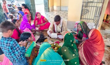 जीवित्पुत्रिका व्रत पर जनकपुर घाट पर उमड़ी भीड़