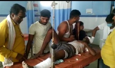 अनियंत्रित ऑटो ने युवक को मारा टक्कर, वाराणसी रेफर