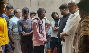 बिजली कंपनी की लापरवाही से गई किसान की जान, विधायक ने की मातमपुर्सी