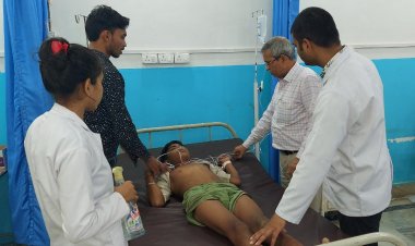 खेल-खेल में फांसी पर झूल गया किशोर, हालत गंभीर, निजी अस्पताल में चल रहा है इलाज