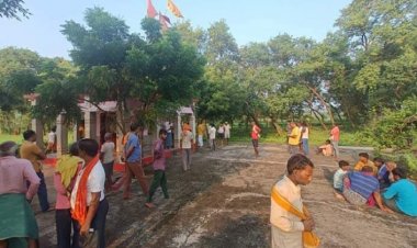 सौहार्द्र बिगाड़ने की साजिश, तोड़ी गई सिकठी काली मंदिर में स्थापित देवी की पिंडिया