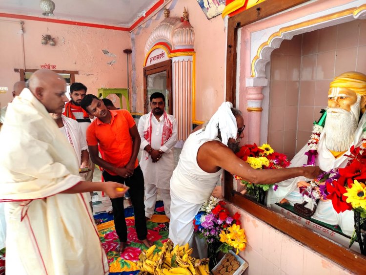 श्रीराम मंदिर के संस्थापक वेणीमाधव जी महाराज का धूमधाम से मनाया गया ब्रह्मोत्सव