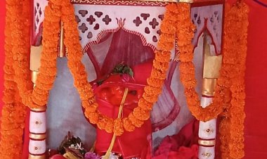 ठोरी पांडेयपुर हनुमान मंदिर का वार्षिकोत्सव संपन्न, लगे जयकारे