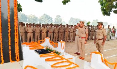 स्मृति दिवस पर एसपी ने शहीदों को दी श्रद्धांजलि