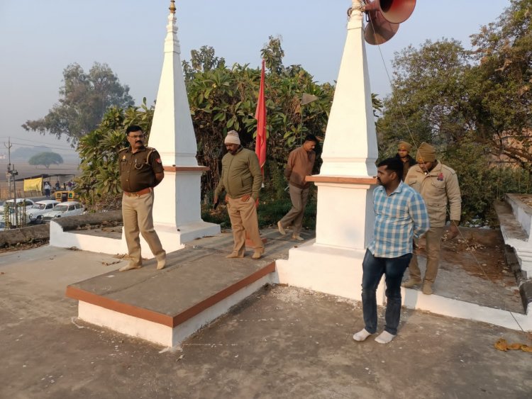 श्रीराम जानकी मंदिर से चोरों ने नौ मूर्तियों पर किया हाथ साफ