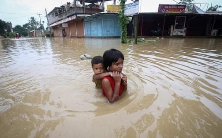 पटना के ग्रामीण इलाकों और नालंदा के निचले इलाके हुए जलमग्न,ग्रामीणों को सुरक्षित स्थानों पर भेजा