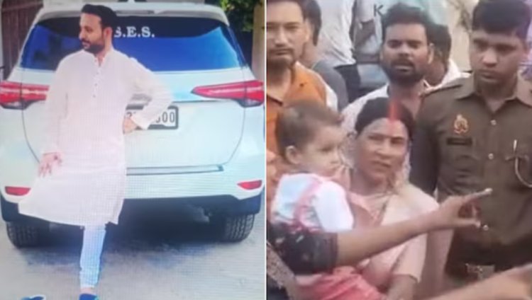 बीजेपी नेता ने अपनी BMW कार से व्यक्ति को कुचला, घटना के बाद मौके से हुआ फरार