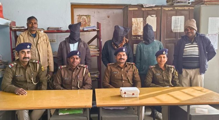 डुमरांव पुलिस ने छिनतई की घटना का मात्र तीन घंटे में किया उद्भेदन