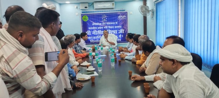 औद्योगिक हब बनेगा नावानगर, दूर होगी रोजगार की समस्या - नीतीश मिश्र