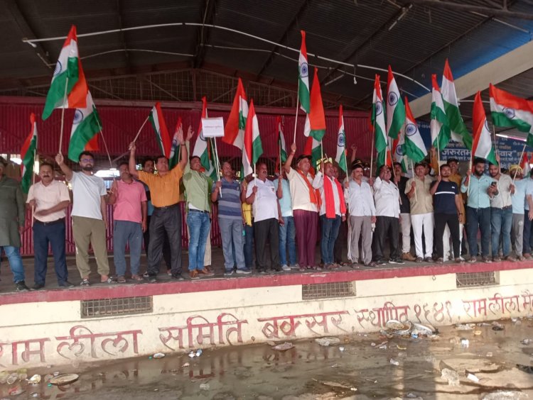 पहलगाम आतंकी हमला का सेना द्वारा बदला लिए जाने पर आईईएसएम व युवा शक्ति ने निकाला मार्च