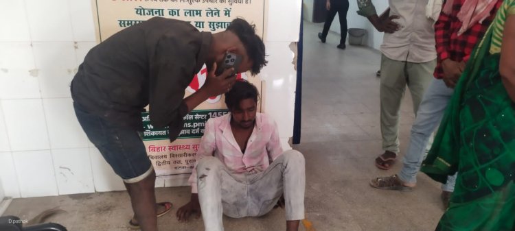 स्कॉर्पियो के धक्के से बाइक सवार युवक की दर्दनाक मौत