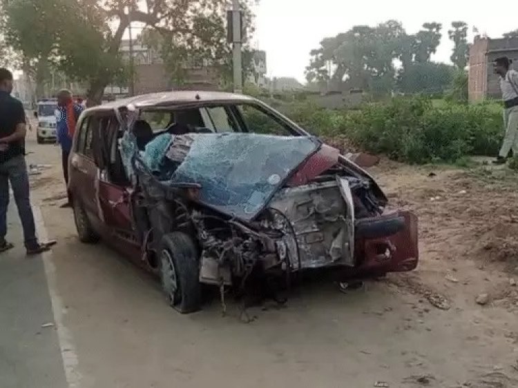 खुशी में मातम: बरात से लौट रही कार को ट्रक ने मारी टक्कर तीन लोगों की दर्दनाक मौत, दो की हालत गंभीर