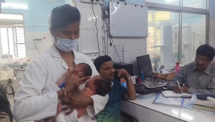 सदर अस्पताल के एसएनसीयू वार्ड में लगी आग, नवजात बच्चे सुरक्षित