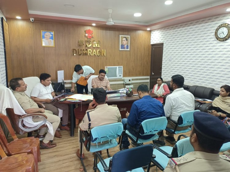 अतिक्रमण के लंबित मामलों को इस माह के अंत तक हर हाल में निपटाए - एसडीएम