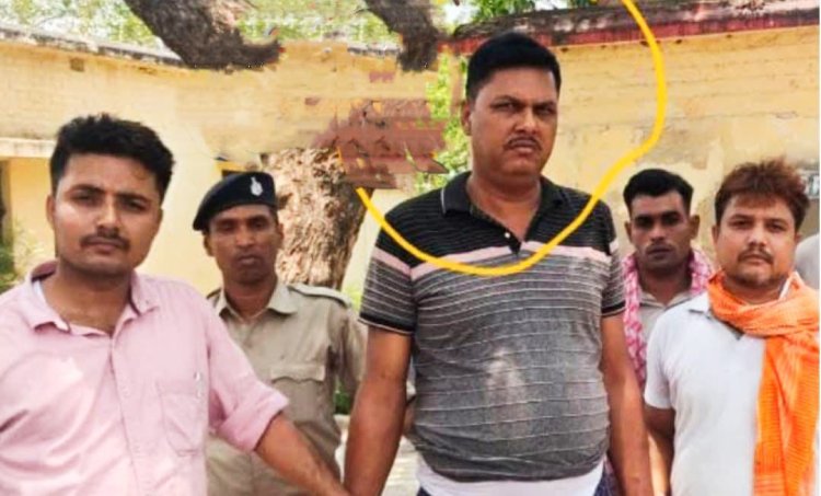 पुलिस अवर निरीक्षक को रंगेहाथों घूस लेते निगरानी विभाग ने दबोचा भेजा जेल