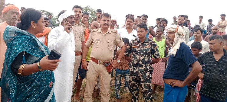 मवेशी धोने गया किशोर कर्मनाशा नदी में डूबा, शव की तलाश जारी