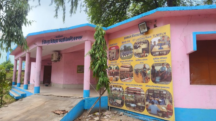 डीईओ कार्यालय में चोरी मामला, हिरासत में एक संदिग्ध, पूूछताछ कर रही है पुलिस