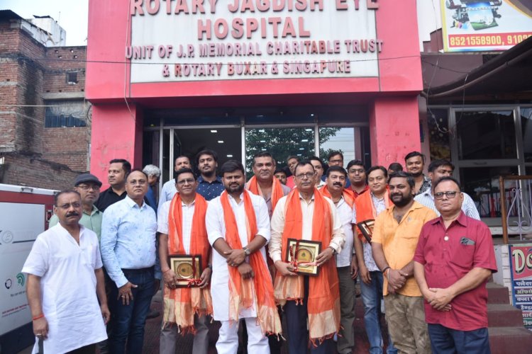 डॉक्टरों की मानव सेवा गौरवशाली, चौंबर ऑफ कॉमर्स ने किया सम्मानित