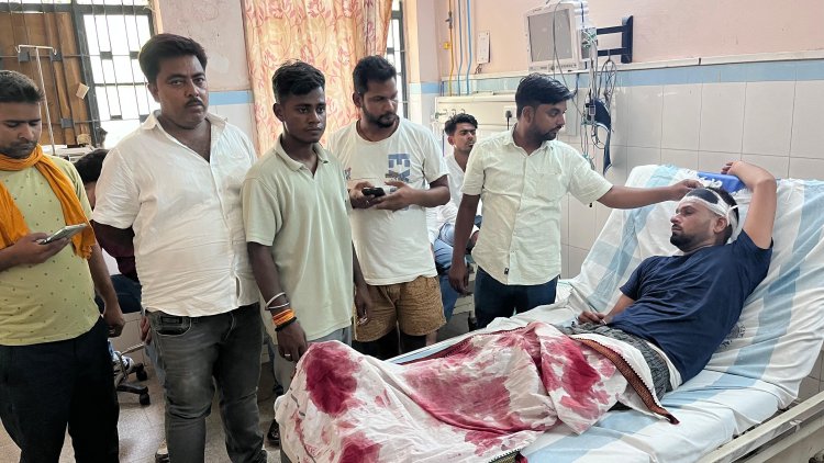बच्चों के विवाद में दो गांवों में हिंसक झड़प, एक जख्मी, पुलिस ने स्थिति किया नियंत्रित