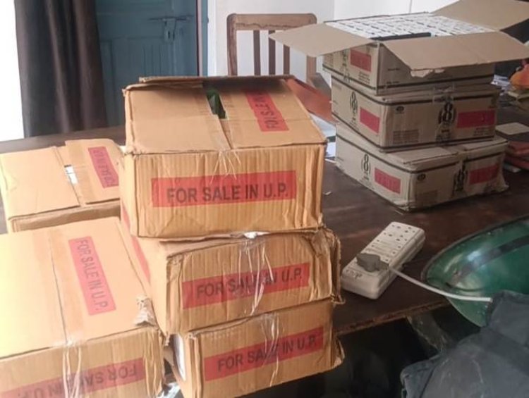 रानी घाट के पास यूपी से लाई जा रही भारी मात्रा में शराब बरामद, दो तस्कर गिरफ्तार