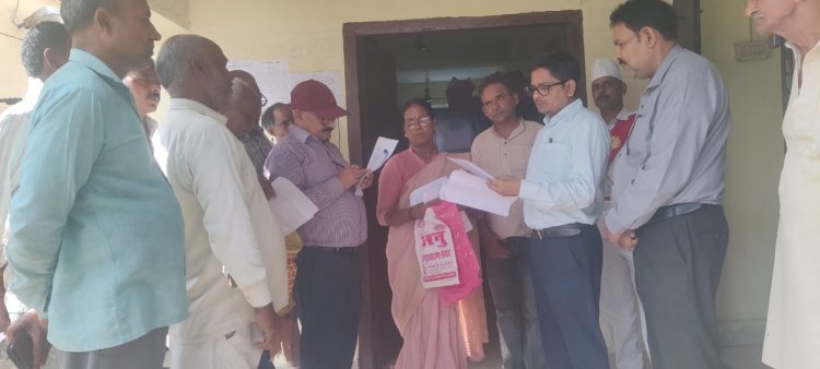 अपर समाहर्ता ने चौसा अंचल का किया निरीक्षण, दिया आवश्यक निर्देश