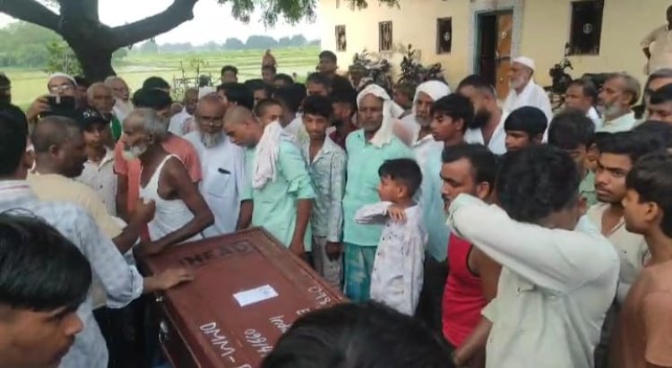 बेटे की मौत का सदमा बर्दाश्त नहीं कर सकी मां, शव देख बिगड़ी तबीयत, इलाज के दौरान मौत