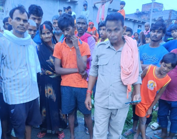चौसा थर्मल पावर प्लांट के समीप पोखरे से मिला मजदूर का शव, जांच में जुटी पुलिस