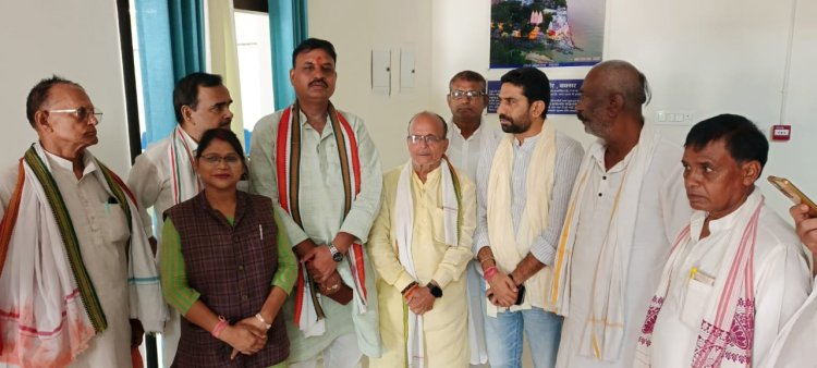 बक्सर में कांग्रेस पर्यवेक्षक मनीष यादव का जोरदार स्वागत, विस चुनाव की तैयारी में जुटी जिला इकाई