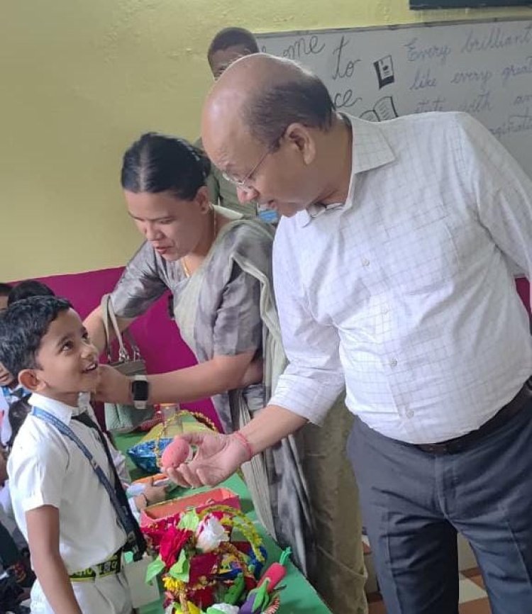 कैंब्रिज स्कूल में आयोजित हुआ कला एवं विज्ञान मेला, बच्चों की प्रतिभा ने मोहा मन