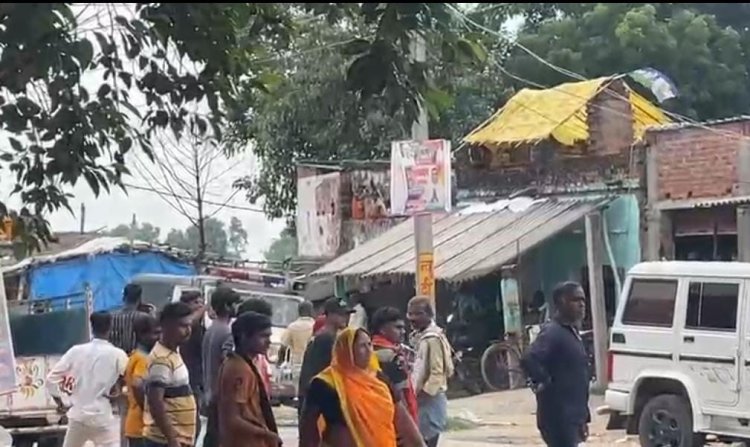 बक्सर में भूमि दखल दहानी कराने गयी पुलिस प्रशासन पर पथराव, आधा दर्जन पुलिस के जवान घायल