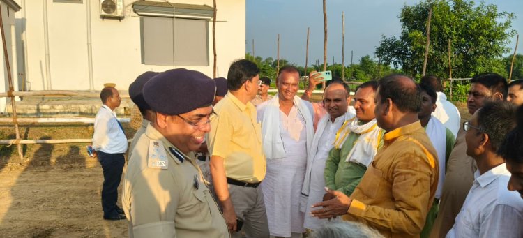 राजपुर पहुंचे जेडीयू प्रदेश सचिव, बोले ऐतिहासिक होगा सीएम का स्वागत