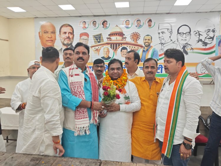 भाजपा छोड़ कांग्रेस में शामिल हुए पंकज राम, राजपुर विस में बदल सकता है समीकरण