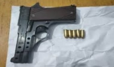 अपराधिक घटना को अंजाम देने के फिराक में था युवक पिस्टल व कारतूस के साथ गिरफ्तार