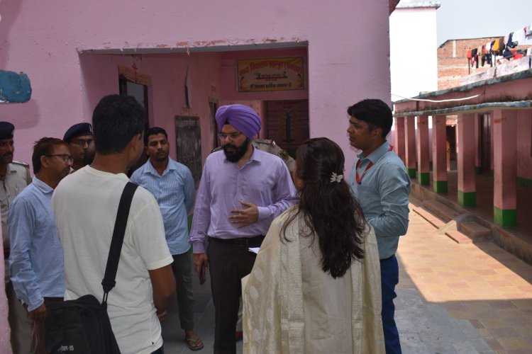 निर्वाचन तैयारियों को लेकर सामान्य प्रेक्षक प्रभजोत सिंह का निरीक्षण, सुरक्षा व्यवस्था पर दिए आवश्यक निर्देश