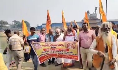 पंचकोशी परिक्रमा का दूसरा पड़ाव नदांव श्रद्धा, भक्ति और अनुशासन का अद्भुत संगम