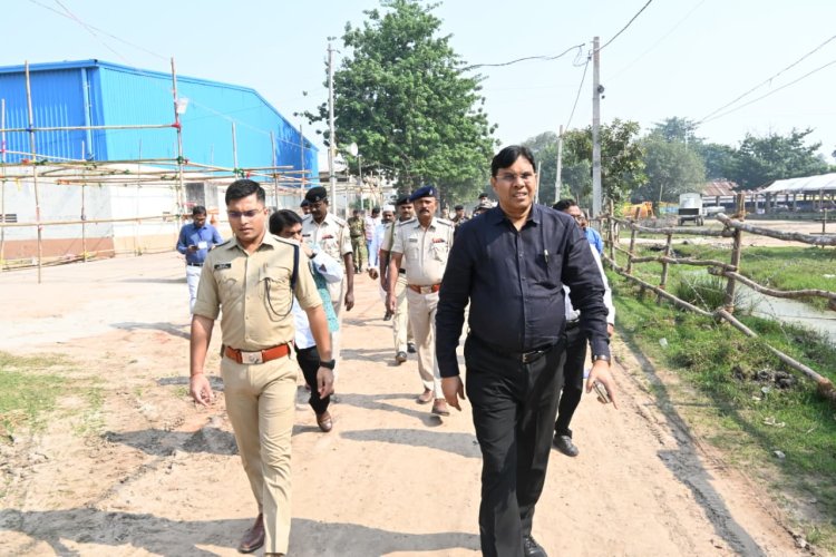 मतगणना को लेकर प्रशासन सतर्क, डीएम-एसपी ने स्ट्रॉन्ग रूम और काउंटिंग स्थल का किया संयुक्त निरीक्षण