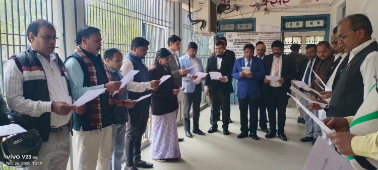 भारत का संविधान देश का सर्वाेच्च विधान है - हर्षित सिंह