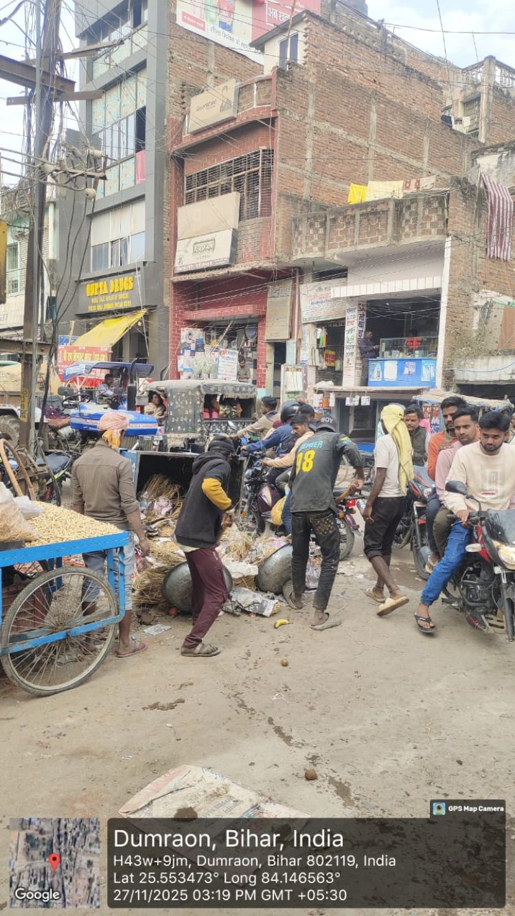 नई सरकार आने के बाद एनजीओ ने शहर के भीतर डम्प कूड़े का उठाव किया शुरू