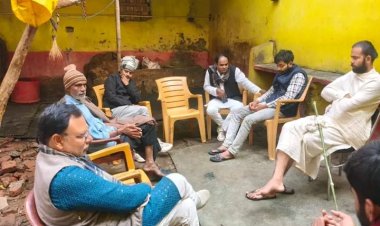 समाजसेवी को पितृशोक, लोगों ने जताया शोक