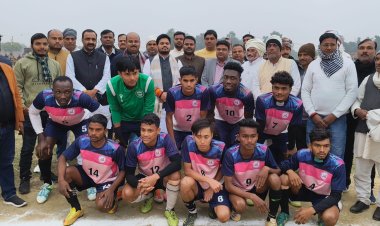 खेलकूद से होता है सकारात्मक प्रतिस्पर्द्धा का विकास - राहुल सिंह