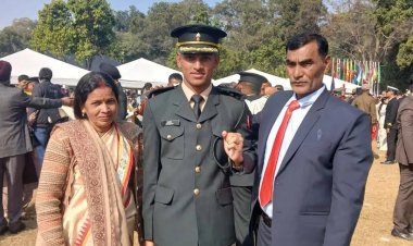 चौगाईं के लाल विशाल शाही बने लेफ्टिनेंट, संघर्ष से सफलता की प्रेरक कहानी