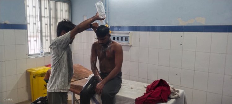 बक्सर में मुखबिरी के शक पर में दो पक्षों की शहर के बीचों-बीच भिड़ंत किया एसिड अटैक, चार युवक झुलसे