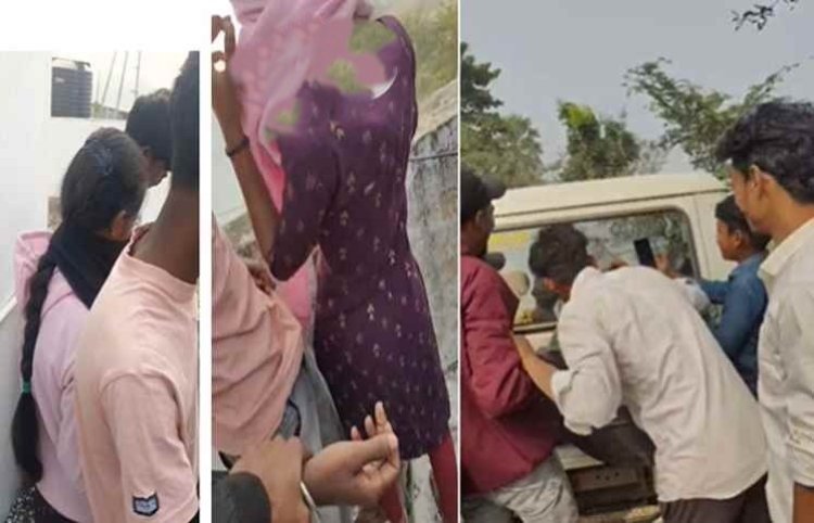 प्रखंड कार्यालय की छत पर अश्लील हरकत करते पकड़े गए दो प्रेमी जोड़े, वीडियो वायरल