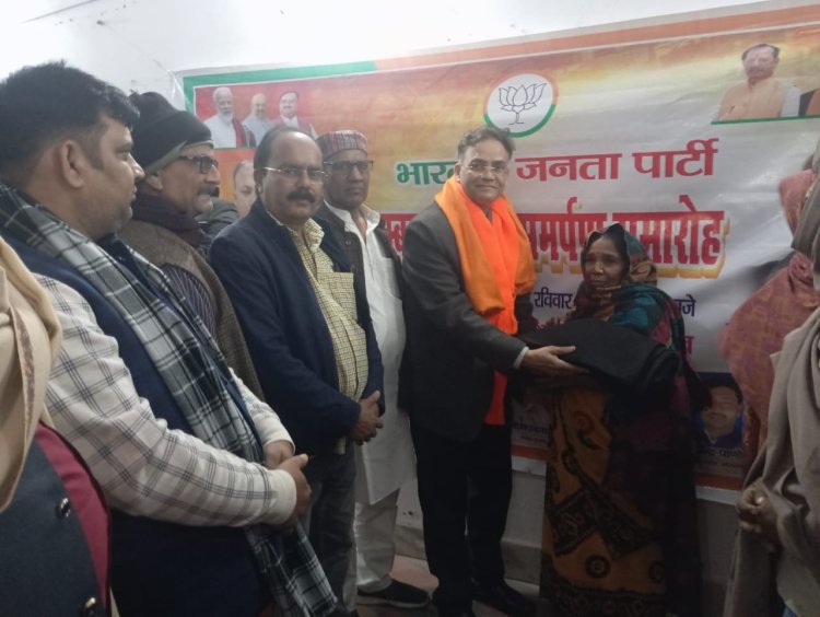 समाज के अंतिम पायदान के व्यक्ति तक राहत पहुंचाना ही असली राष्ट्रसेवा है - प्रो. एके दूबे