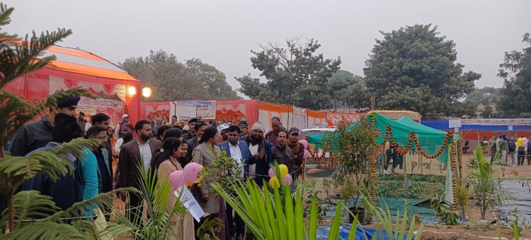 आत्मा द्वारा आयोजित दो दिवसीय किसान मेले में आधुनिक खेती की झलक