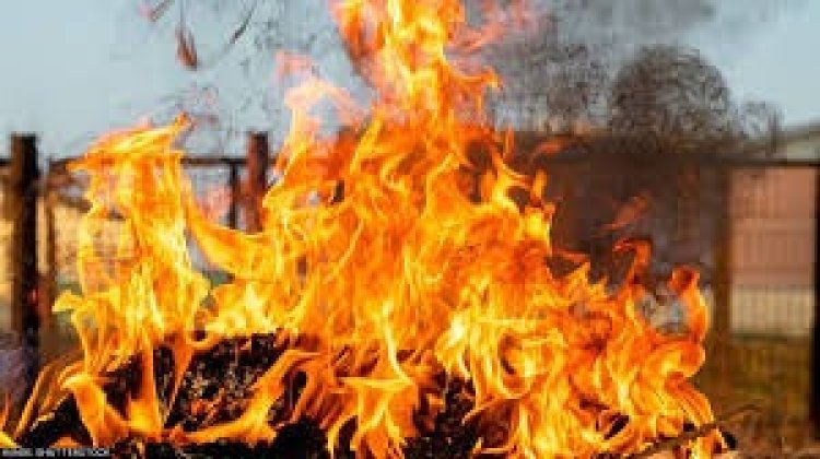 असामाजिक तत्वों ने मोटर पंप में लगाई आग, गेहूं की सिंचाई बाधित