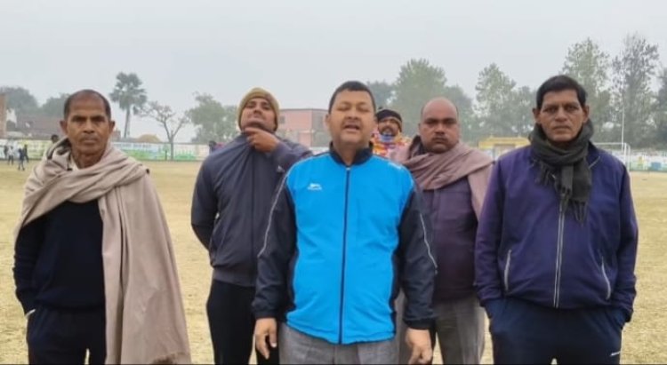 चौसा में 28 से 31 दिसंबर तक शेरशाह सूरी फुटबॉल प्रतियोगिता, तैयारियां जोरों पर