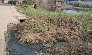 डुमरांव शहर के नई कॉलोनियों में नाली का निर्माण नहीं होने से लोग परेशान