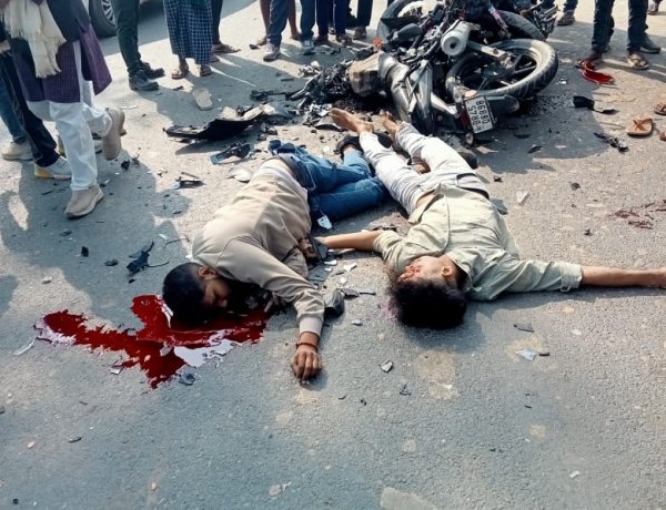 राजपुर के रोहिणी भान में भीषण सड़क हादसा, तीन की मौत, दो गंभीर