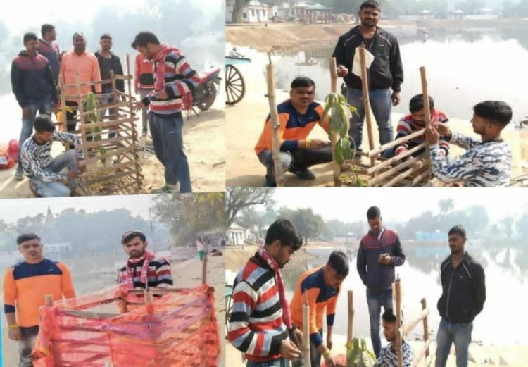नववर्ष पर हरियाली की सौगात, युवाओं ने पौधरोपण से दिया प्रकृति के प्रति जिम्मेदारी का संदेश